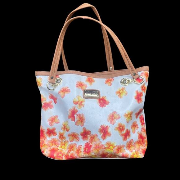 Marc Fisher Spring Bouquet Floral Tote - Picture 1 of 16